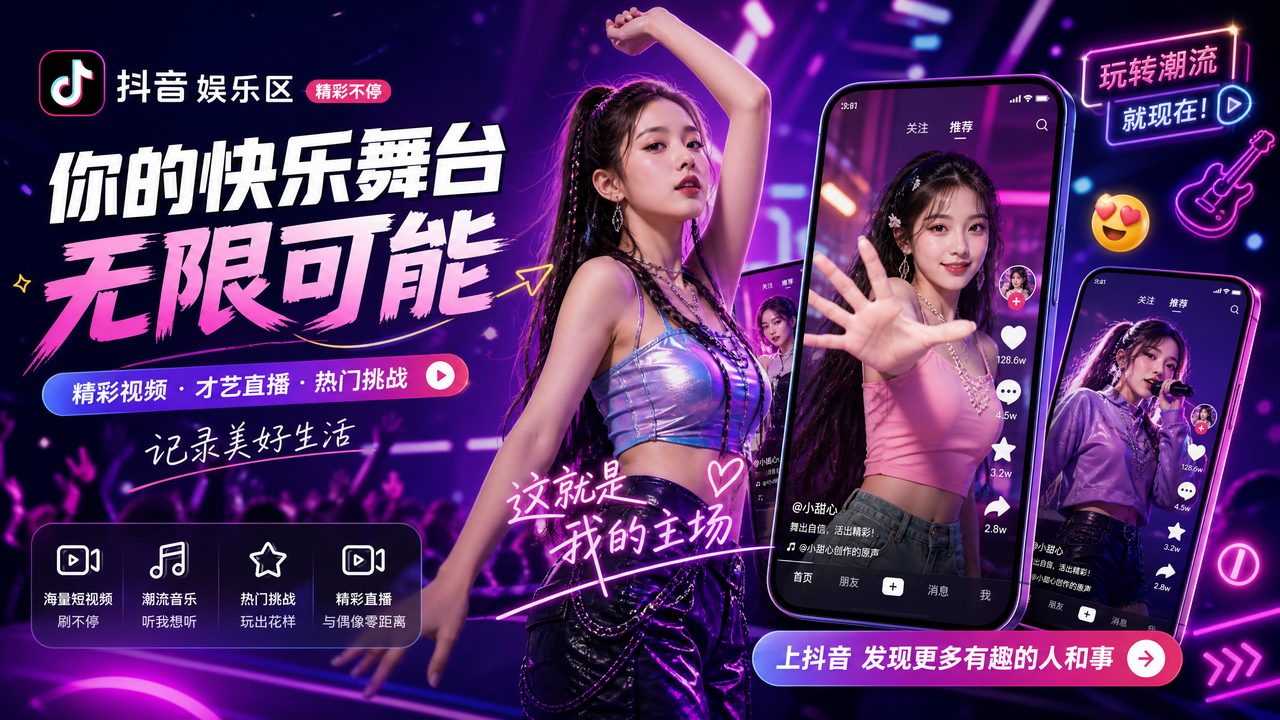 蘑菇视频娱乐专区TikTok短视频